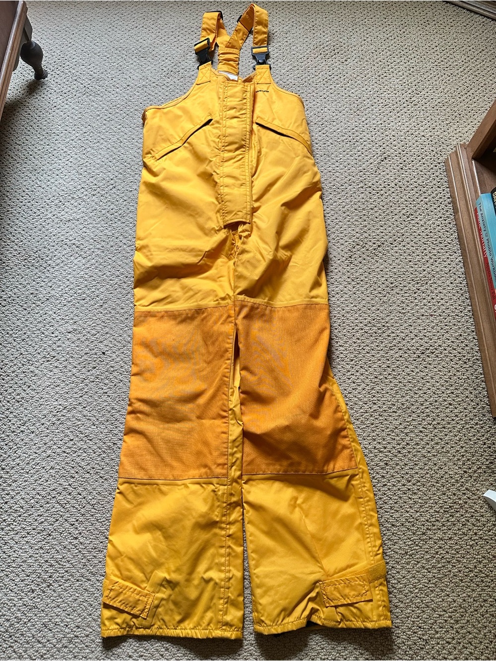 Mustang Survival MP4300 Waterproof Marine Bibs Yellow - Men's Medium- Taku Style